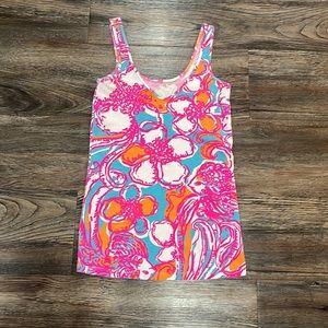 Lilly Pulitzer feeling tanked tabbie tank top xs